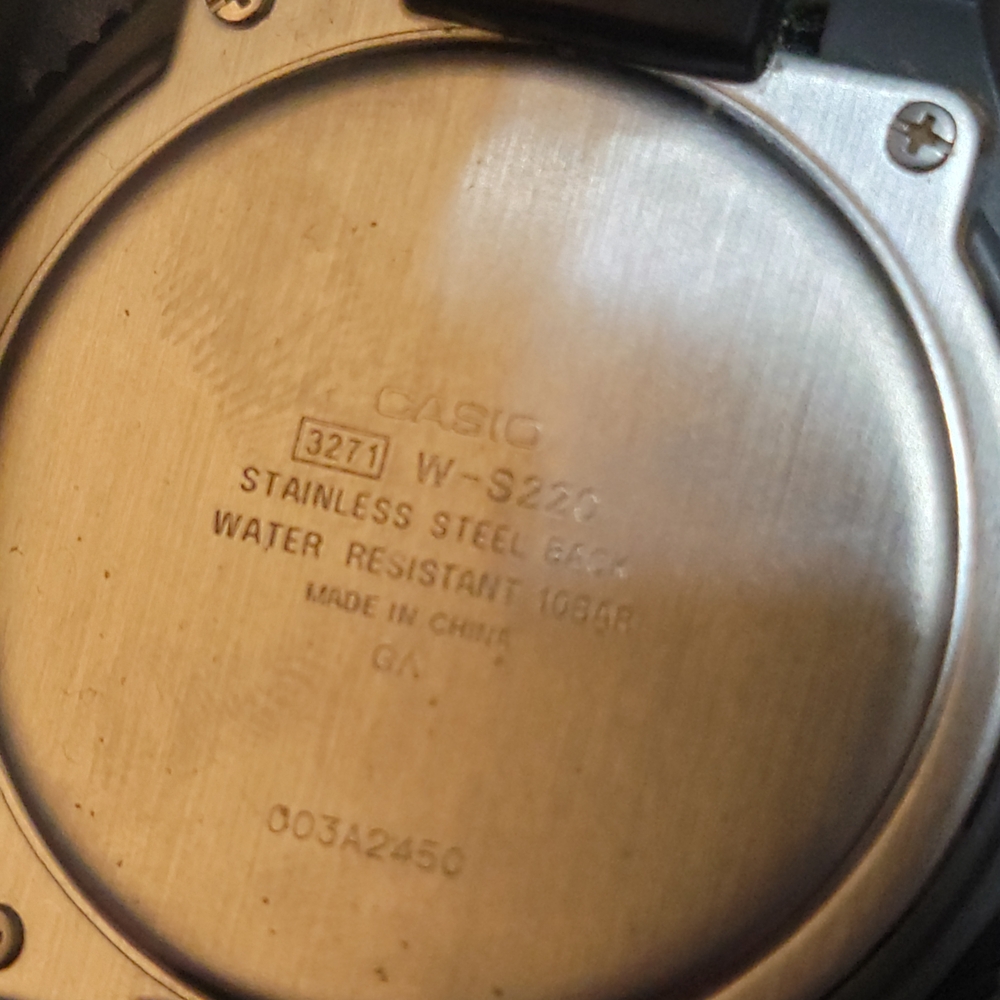 Casio Tough Solar Black Watch - Picture 2 of 2